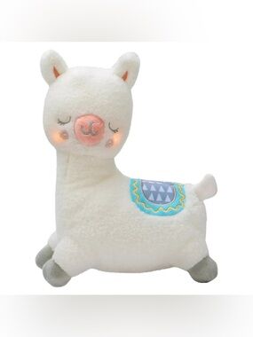 Magic Years 10-inch Musical Press Light Up Crib Toy Llama NWT